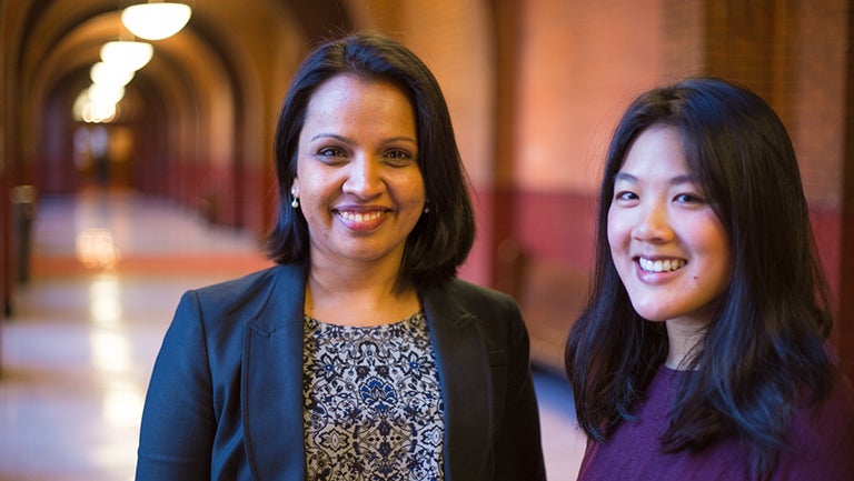 Shweta Bansal and Elizabeth Lee