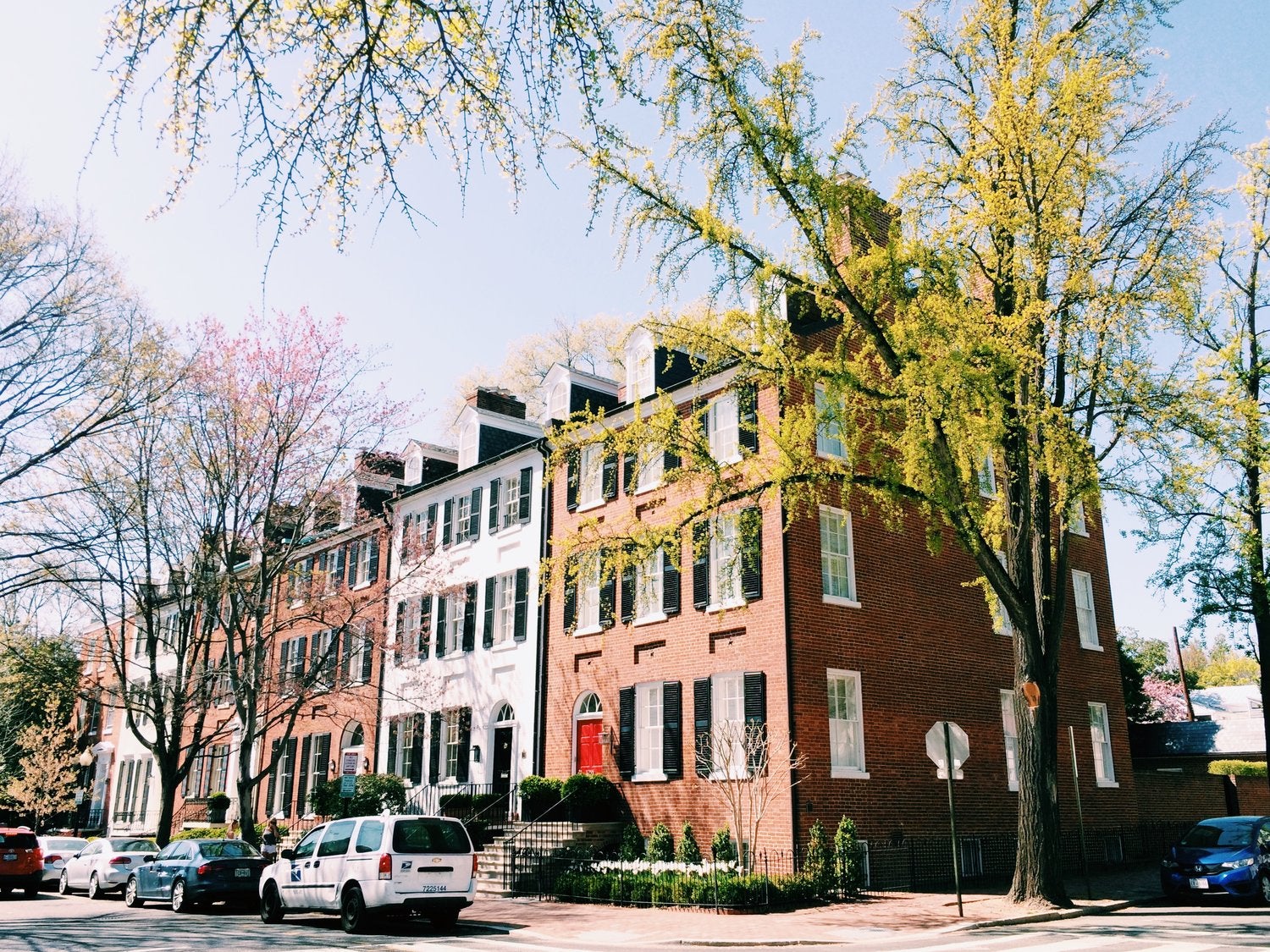 The Georgetown neighborhood in daytime