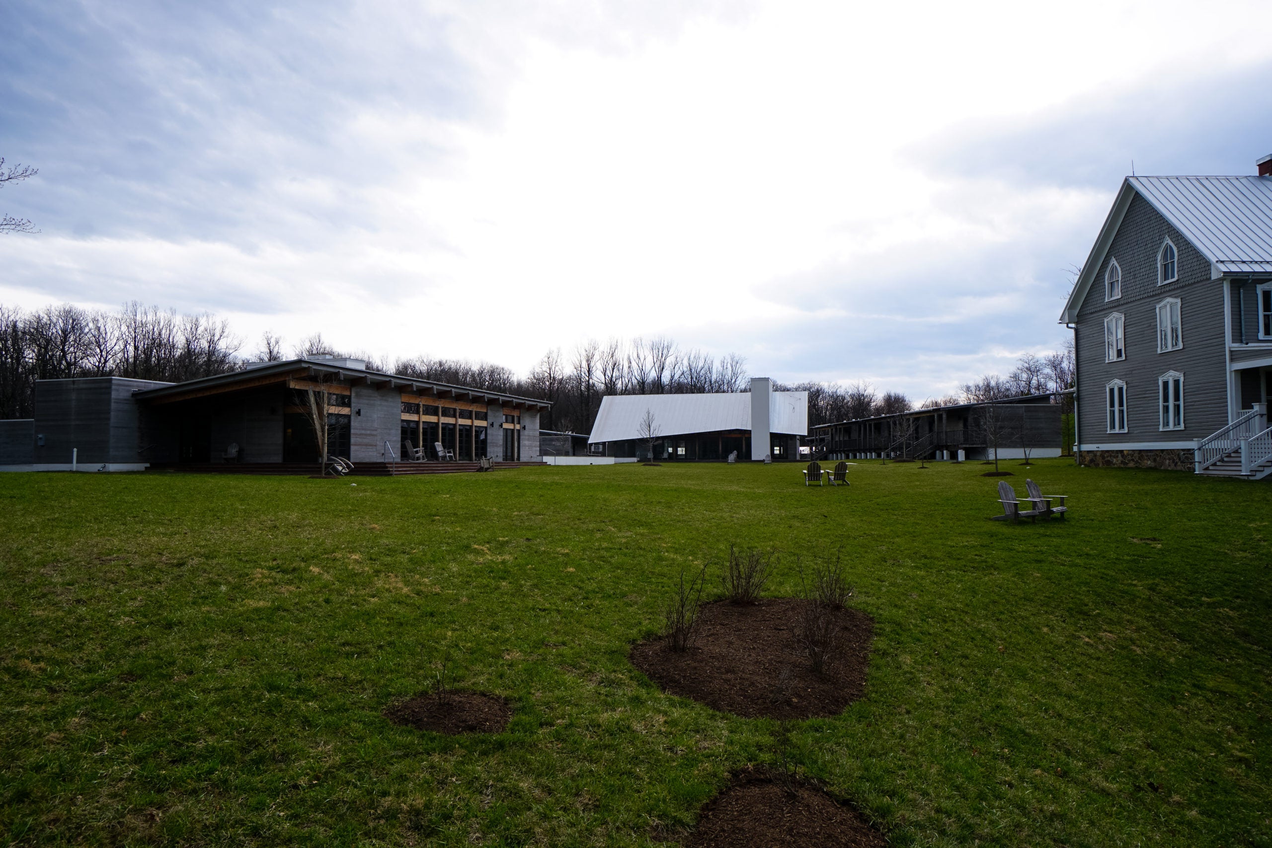 The photo shows the horizon of the landscape around the Calcagnini Center