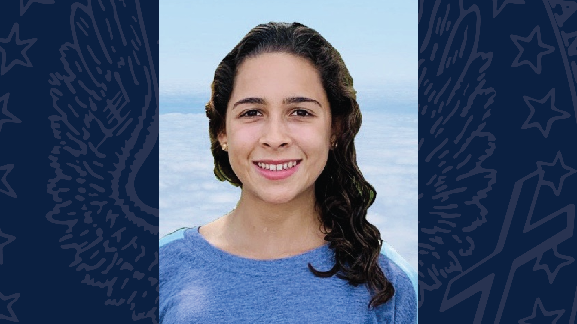 Estefania Acosta (C'23) pictured.