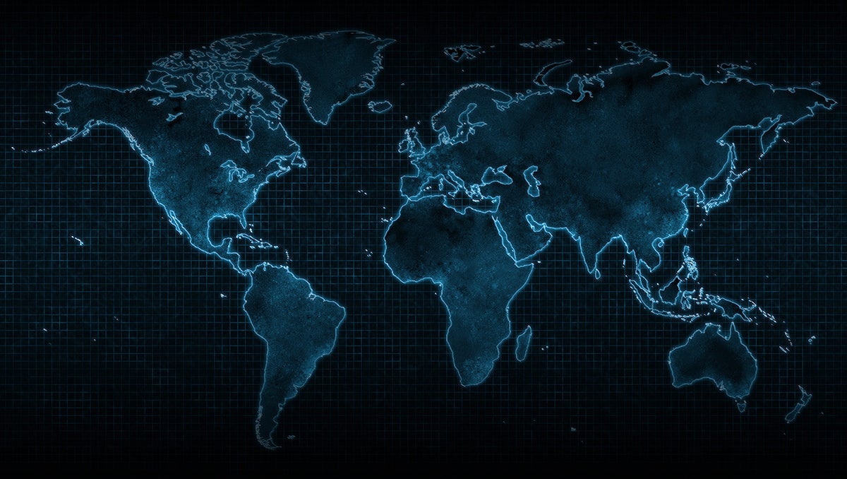 A global map of the pandemic