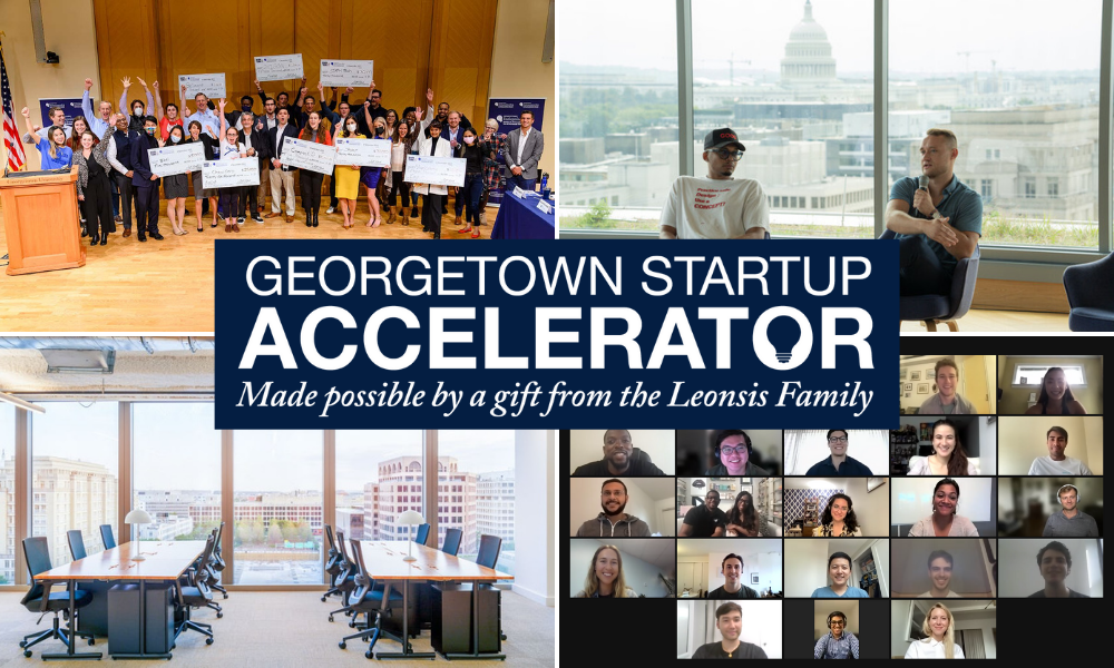 An image of the new new Georgetown Startup Accelerator program.