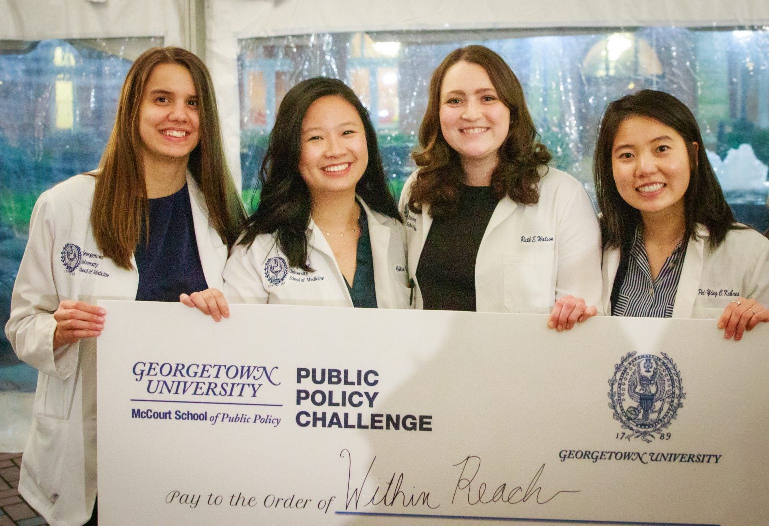 Medical students at the Georgetown Public Policy Challenge