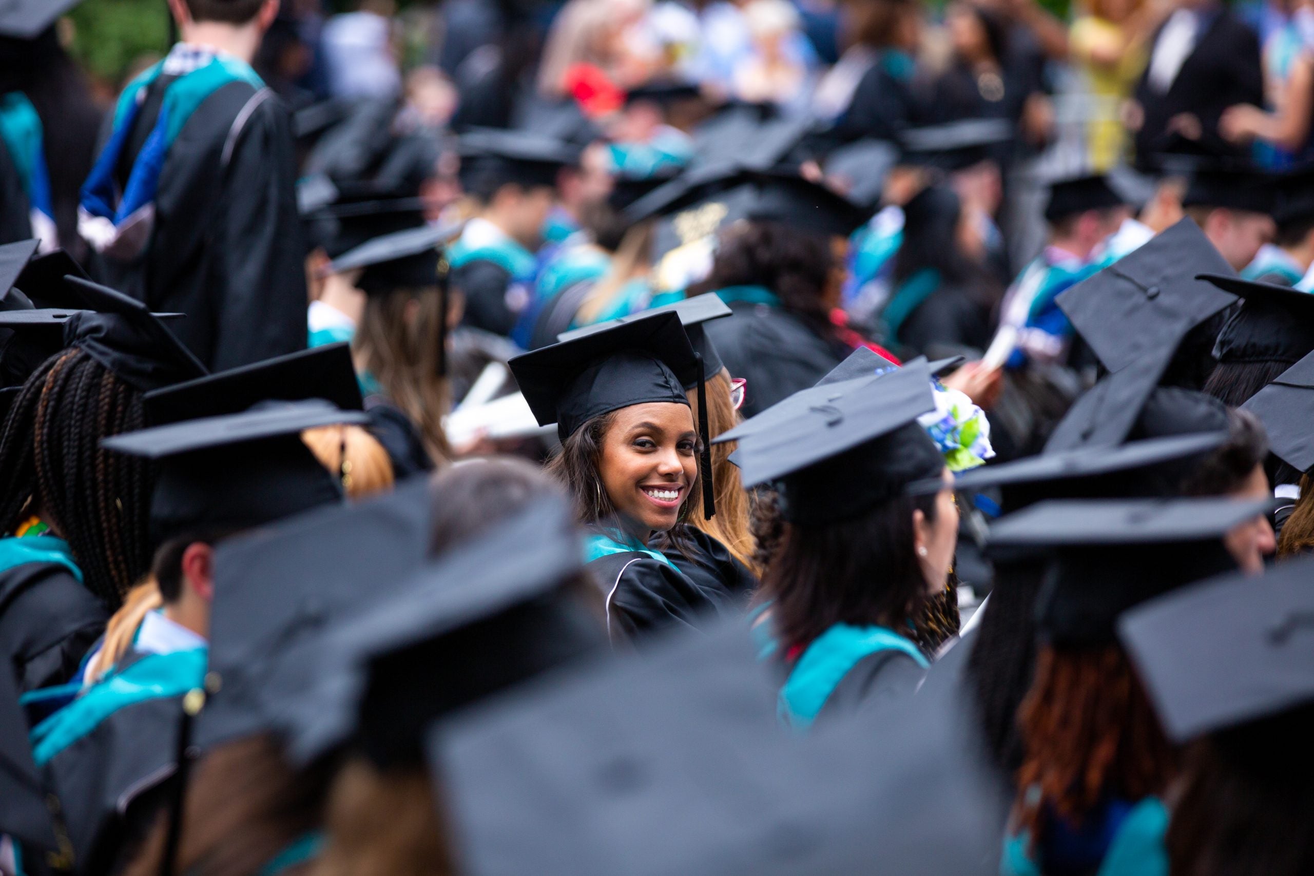 An image of Commencement at the School of Continuing Studies