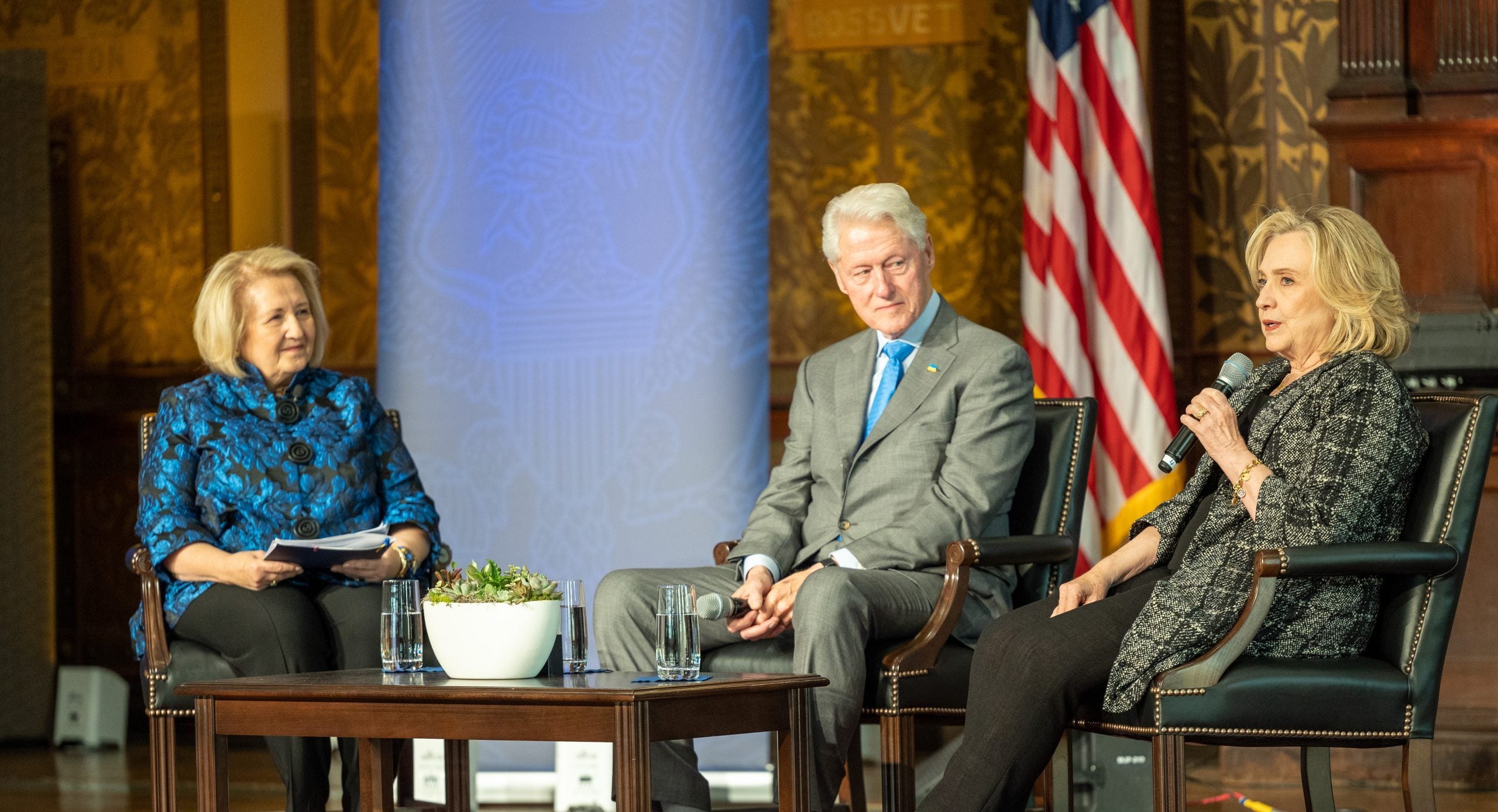 Bill and Hillary Clinton, U.S. and Foreign Policymakers Remember Madeleine  Albright at Georgetown Symposium - Georgetown University