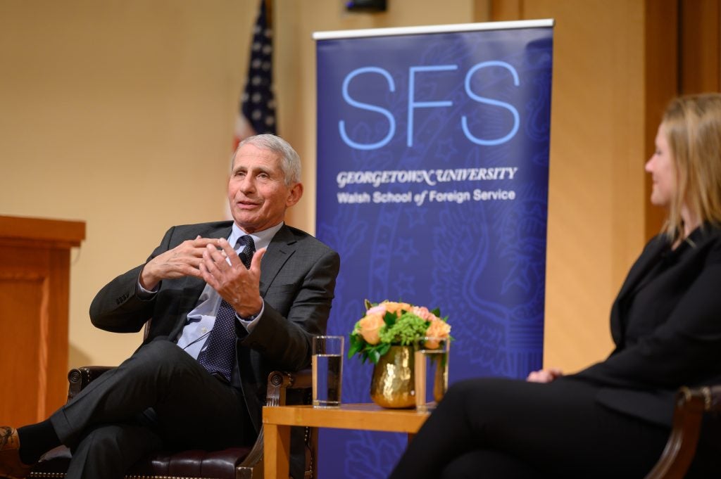 Dr. Anthony Fauci To Join Georgetown Faculty as Distinguished ...