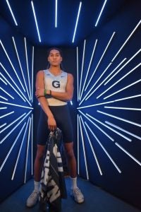 Jaden Marchan in GU Athletics gear