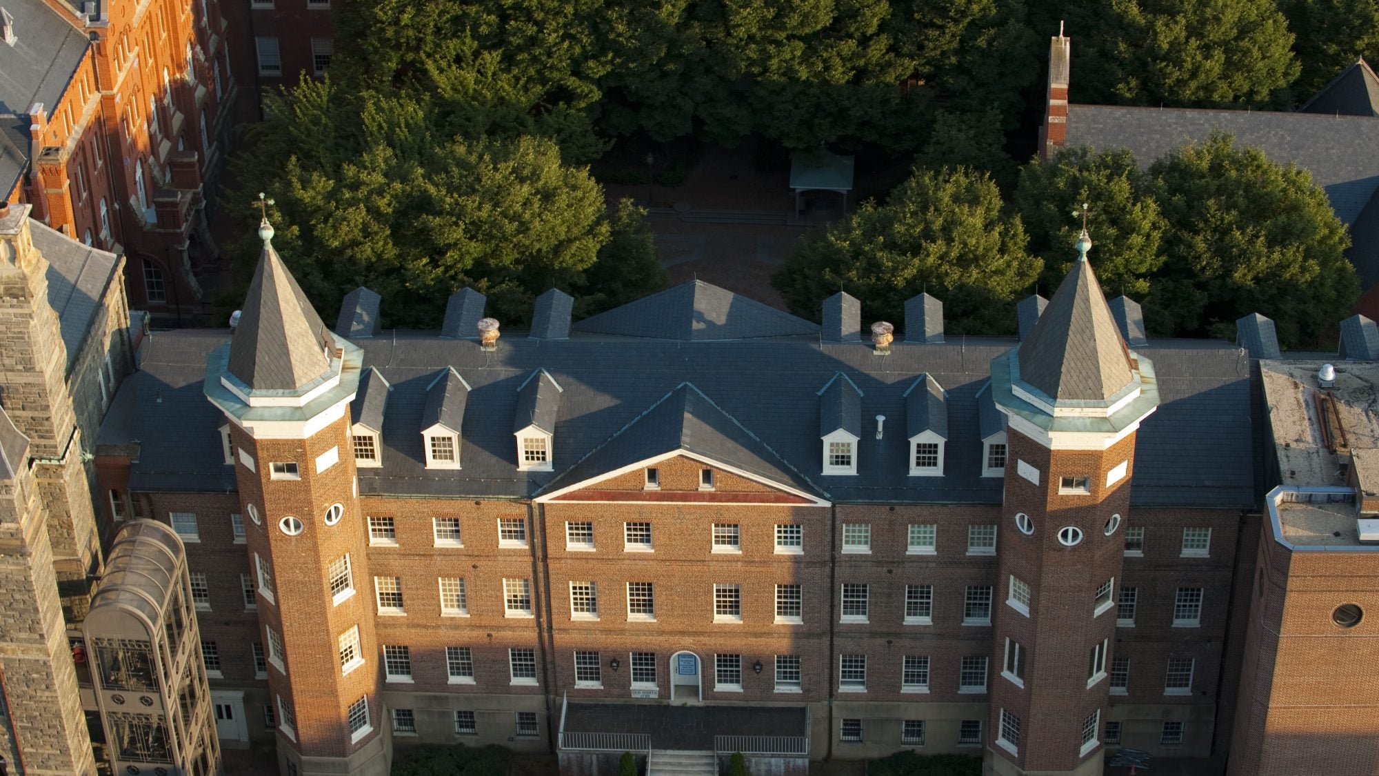 Aerial view of Old North