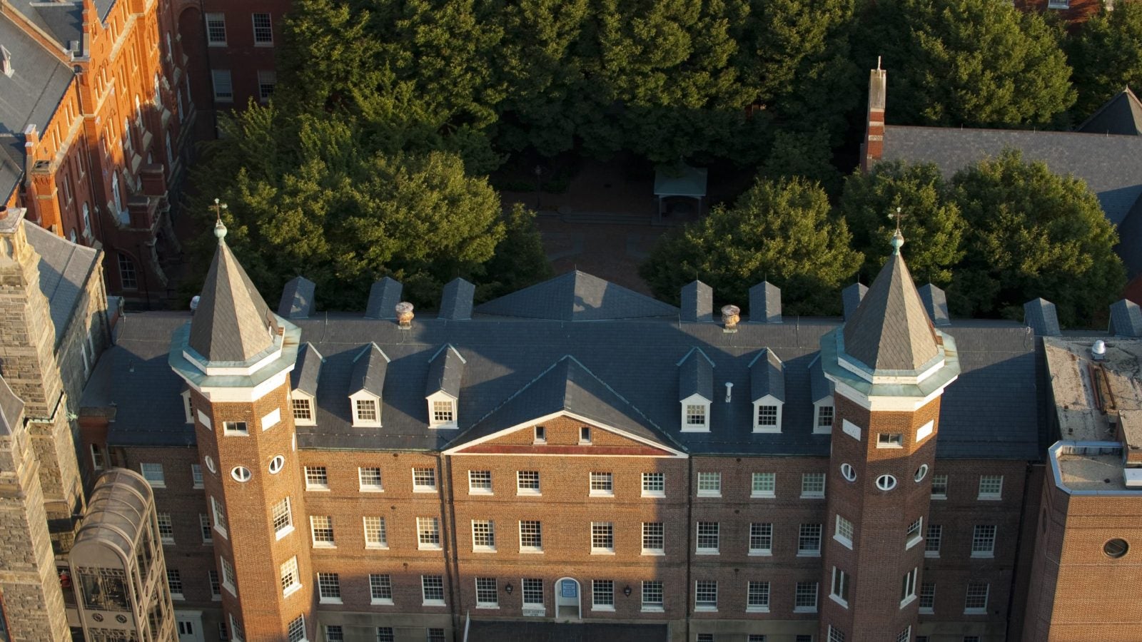 Aerial view of Old North