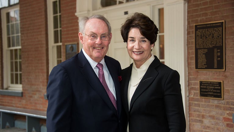 Patricia and Jon Baker, Sr. (C’64)