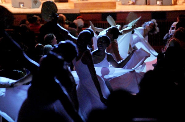 Dancers perform during concert at the Kennedy Center